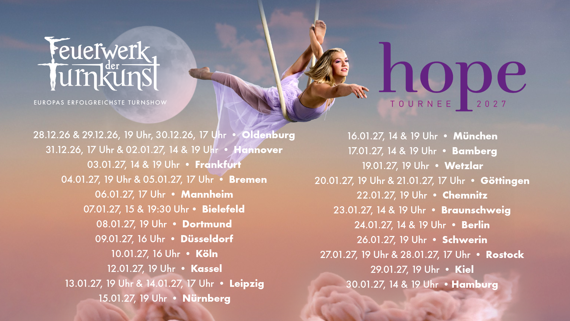 hope tournee 2027 Tourneeplan Übersicht 16:9